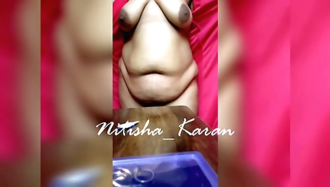 Amateur brunette with big ass 18+ fucks on the bike