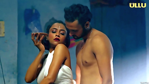 Brunette milf with a shaved pussy enjoys sex in the kitchen