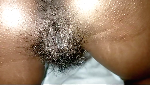 Indian hawt bhabhi has a hairy pussy in the doggy style vid