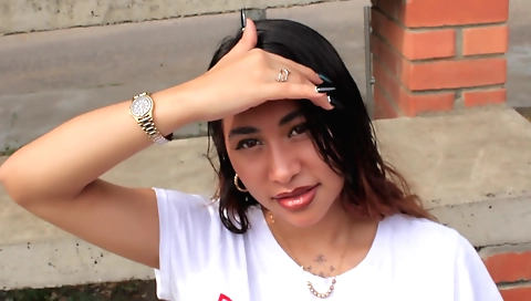 Indian hot slut fucks a guy in the park in amateur vid