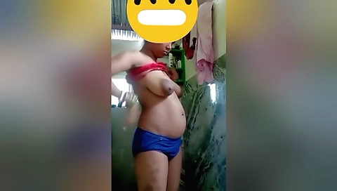 Puja boudi amateur solo video with big tits and hairy body