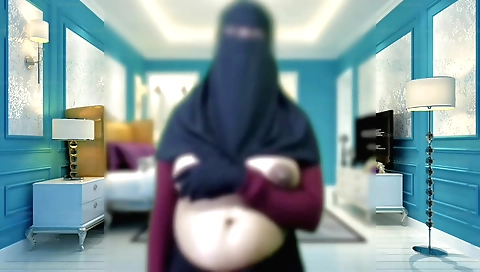 Busty and beautiful chick in a red dress - solo female