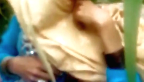 Busty brunette in bikini shows her big boobs and pussy