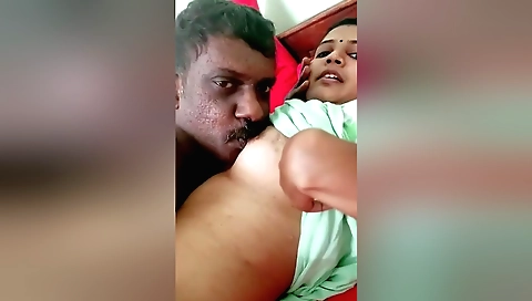 Indian brunette gets fucked in the webcam porn video