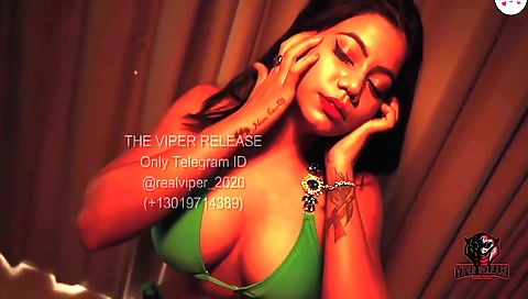 Indian naked babe wearing a white dress and on camera