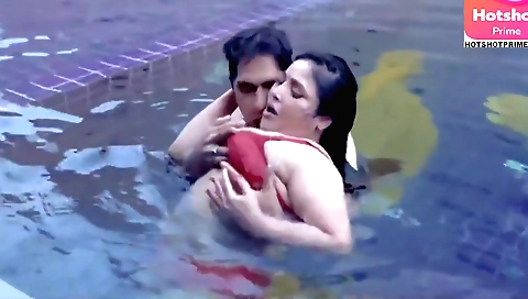 Hot milf with huge boobs and ass riding on her hubby