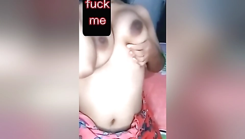 Brunette amateur solo video of naked teen girl fucking