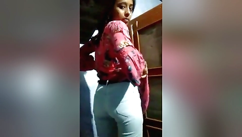 Today Exclusive- Cute Village Girl Shows Her Boobs And Pussy 2