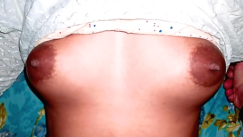 Indian babe in a sexy lingerie and a sexy dress in POV