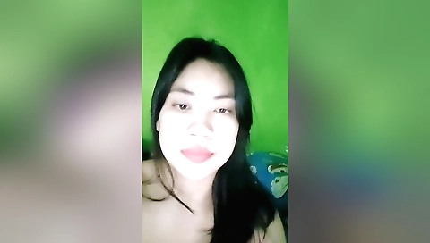 Amateur brunette girl is having fun with her friend