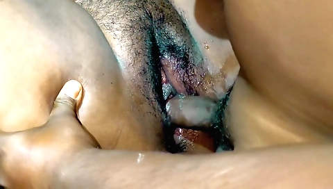 Indian teen girl enjoys to make her stepmom squirts her pussy