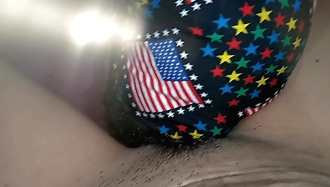 Indian hairy girl with a shaved pussy in black jeans