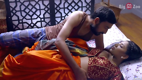 Busty brunette with a sexy body in the bedroom today and she seduces