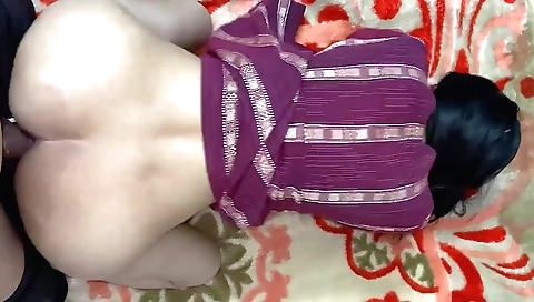 Indian brunette is having fun in a hot homemade video