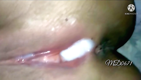 My hot stepmom gives me a creampie with her tight ass