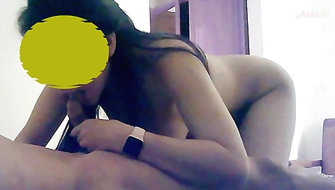 Amateur brunette gets fucked in different positions on webcam