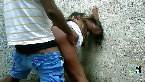 Indian with a big ass and natural boobs is in the pool