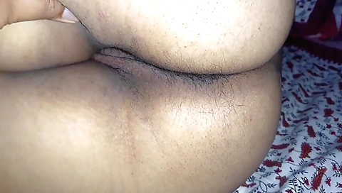 Indian girl touches and masturbates to the stepson
