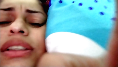 Busty brunette gets fucked by her neighbor's stepmom