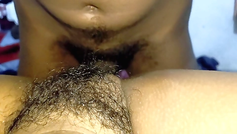 Indian hairy cunt and hairy pussy for a stepdaughter