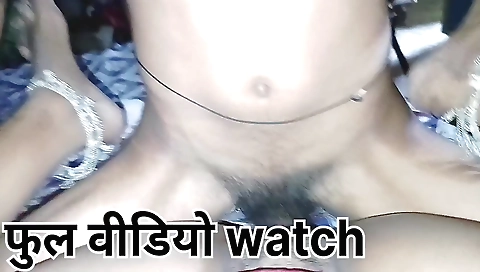 Beautiful hairy girl in various positions in this video