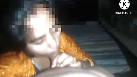 Amateur step sister in law is playing with her big cock