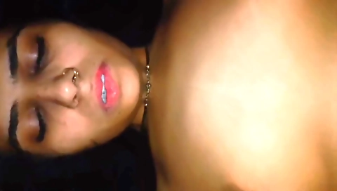 Hairy brunette hottie takes a dick into her hairy pussy