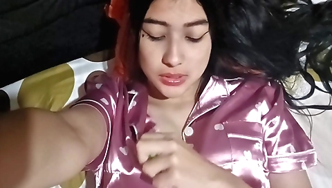 Stepdaughter works for her stepbrother to get a new phone