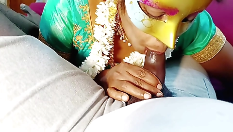 Indian couple talking for a long time about stepsibling