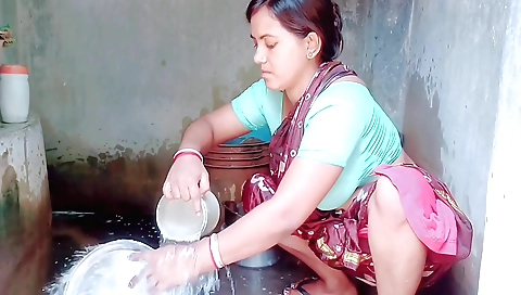 Slutty brunette gets banged by her boyfriend and friend