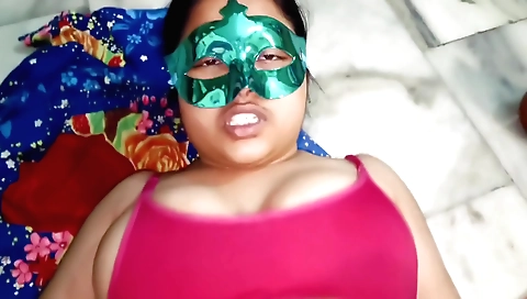 Indian wife enjoys deep anal sex in sexy underwear