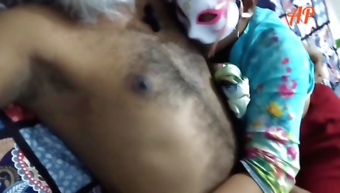 Thick load of wet pussy fucked deep in the man's cock