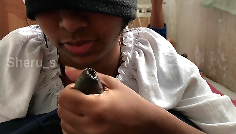 Indian girl gets her hairy pussy touched by friends