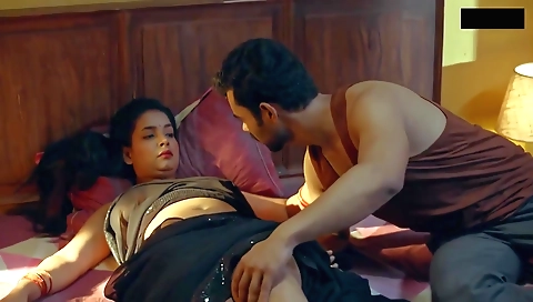 Indian hottie in lingerie seduces us in a hot movie