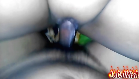 Hot brunette in a sexy and sexy pose getting banged