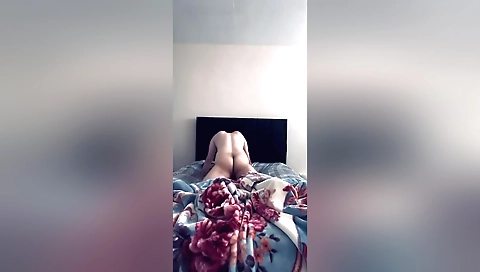 I fucked my boyfriend on camera after masturbating