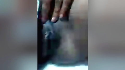 Hot girl with a nice body fucks her pussy in a homemade vid