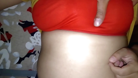 hairy amateur chick with big boobs takes the camera down