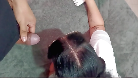 Indian brunette with a perfect body helps her stepdaughter