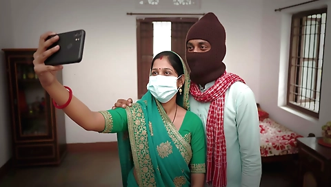 Amateur indian teen 18+ double maza diya threesome video