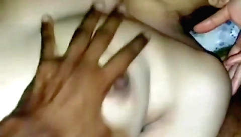 Indian babe in her red dress is nude in the jungle