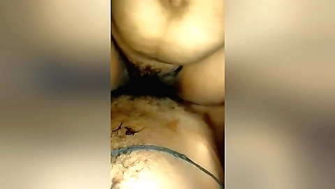 Indian bhabhi suck cock during her first sex movie