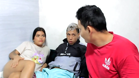 Indian beauty with big ass tattoos fucked by two hussy