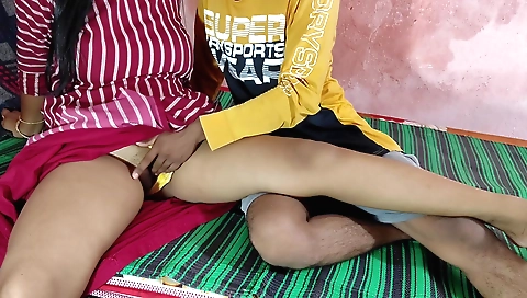 Indian teen babe in a sexy dress is making out with the camera