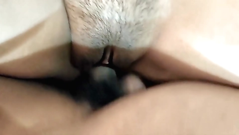 Indian hairy slut is fucked by a guy in the shower