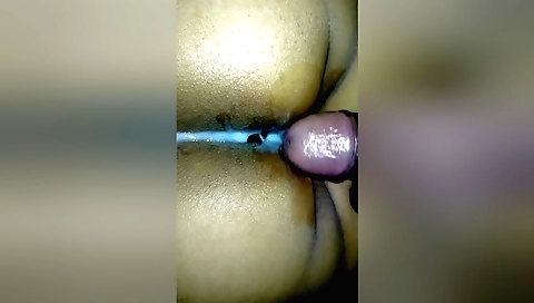 Big creampie on camera of one man being her pussy taken by a guy