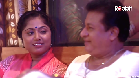 Hot brunette with big boobs getting fucked by a dick