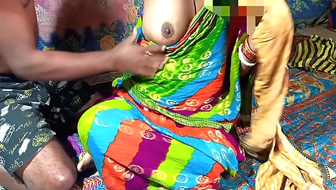 Amateur brunette enjoys the best sex in the village