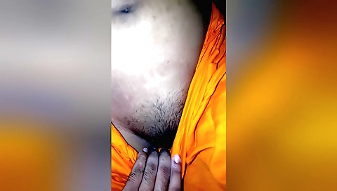 Indian couple and Bangla wife suck big cock in bed