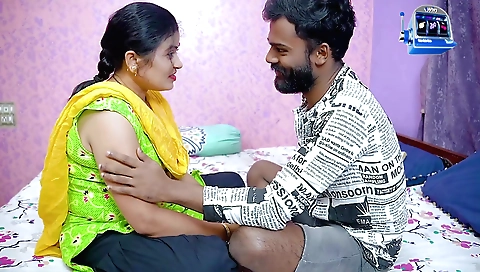 Big ass brunette and her guy have a video on the bed